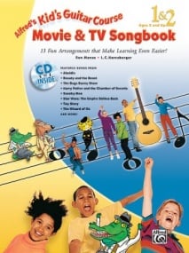 Alfred's Kid's Guitar Course Movie & TV Songbook 1 & 2