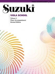 Suzuki Viola School (Volume 5) published by Alfred (Piano Accompaniment)