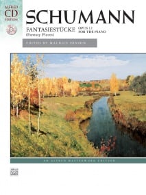 Schumann: Fantasiestucke Opus 12 for Piano published by Alfred (Book & CD)