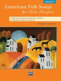 American Folk Songs for Solo Singers - Medium/High published by Alfred