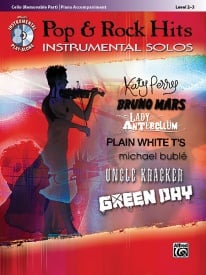 Pop & Rock Hits for the Instrumental Soloist - Cello published by Alfred (Book & CD)
