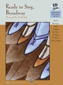 Ready to Sing Broadway published by Alfred (Book & CD)