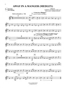 Easy Christmas Carols Instrumental Solos, Level 1 - Trumpet published by Alfred (Book & CD)