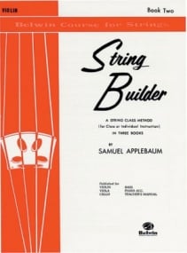 String Builder Book 2 for Violin published by Belwin