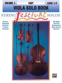 String Festival Solos, Volume I for Viola published by Alfred