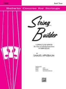 String Builder Book 3 for Violin published by Belwin