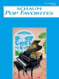 Schaum Pop Favorites B: The Blue Book published by Alfred