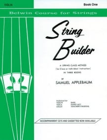 String Builder Book 1 for Violin published by Belwin