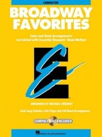 Essential Elements Broadway Favorites - Conductor published by Hal Leonard