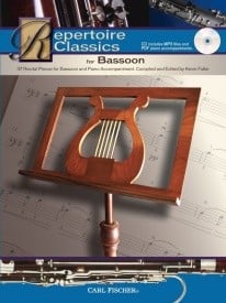 Repertoire Classics - Bassoon published by Carl Fischer (Book & CD)