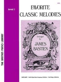 Bastien Favourite Classic Melodies Level 1 for Piano published by Kjos