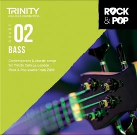 Trinity Rock & Pop Bass Guitar Grade 2 From 2018 (CD ONLY)