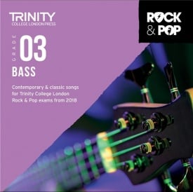 Trinity Rock & Pop Bass Guitar Grade 3 From 2018 (CD ONLY)