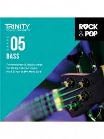 Trinity Rock & Pop Bass Guitar Grade 5 From 2018 (CD ONLY)