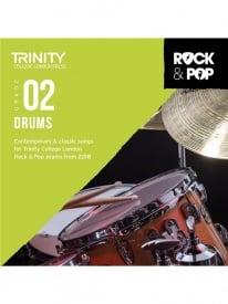 Trinity Rock & Pop Drums Grade 2 From 2018 (CD ONLY)