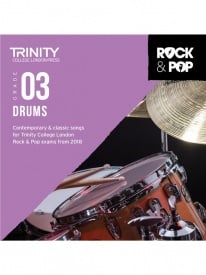 Trinity Rock & Pop Drums Grade 3 From 2018 (CD ONLY)