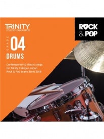 Trinity Rock & Pop Drums Grade 4 From 2018 (CD ONLY)