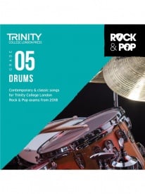 Trinity Rock & Pop Drums Grade 5 From 2018 (CD ONLY)