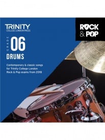 Trinity Rock & Pop Drums Grade 6 From 2018 (CD ONLY)