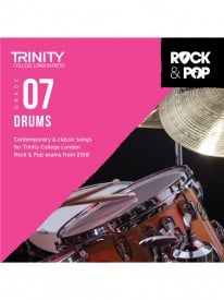 Trinity Rock & Pop Drums Grade 7 From 2018 (CD ONLY)