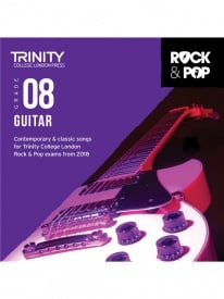 Trinity Rock & Pop Guitar Grade 8 From 2018 (CD ONLY)