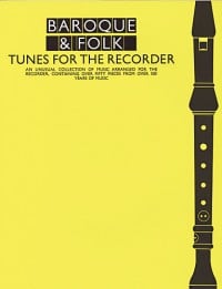 Baroque And Folk Tunes For The Recorder published by Wise