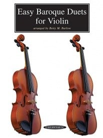 Easy Baroque Duets For Violin published by Alfred