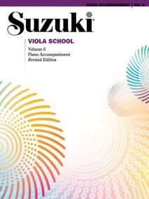 Suzuki Viola School (Volume 6) published by Alfred (Piano Accompaniment)