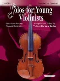 Solos for Young Violinists Volume 5 published by Alfred