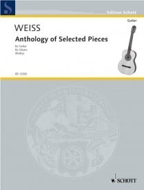 Weiss: Anthology of Pieces for Guitar published by Schott