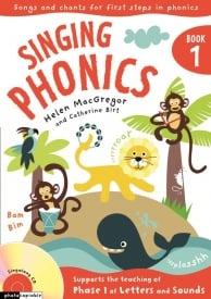Singing Phonics Book 1 published by Collin  (Book & CD)