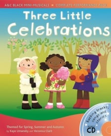 Three Little Celebrations published by A & C Black (Book & CD)
