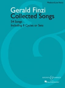 Finzi: Collected Songs for Medium Low Voice published by Boosey & Hawkes