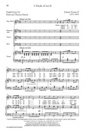 Strauss: Celebration Songs SATB published by Schirmer