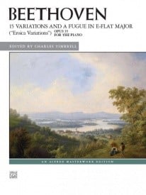 Beethoven: 15 Variations and a Fugue in Eb Major (Eroica Variations) for Piano published by Alfred