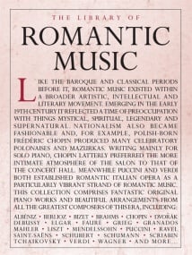 Library of Romantic Music for Piano published by Wise
