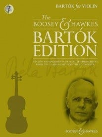 Bartok for Violin published by Boosey & Hawkes (Book & CD)