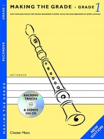 Making the Grade: Grade 1 - Recorder published by Chester (Book & CD)