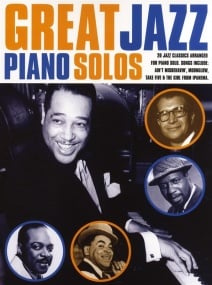 Great Jazz Piano Solos Book 1 published by Wise