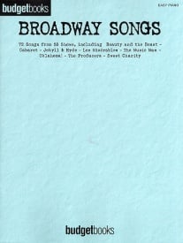 Budgetbooks: Broadway Songs for Easy Piano published by Hal Leonard