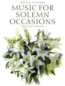 Music For Solemn Occasions for Piano published by Wise