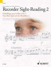 Recorder Sight-Reading 2 published by Schott