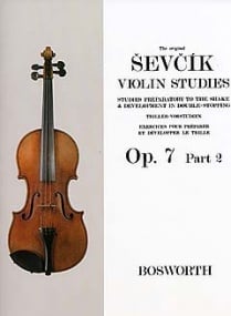 Sevcik: Violin Studies Opus 7 Part 2 published by Bosworth