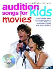 Audition Songs for Kids : Movies published by Wise (Book & CD)
