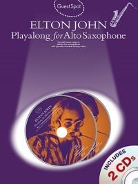 Guest Spot : Elton John - Alto Saxophone published by Wise (Book & CD)