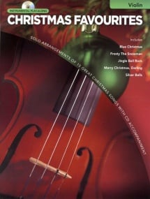 Christmas Favourites - Violin published by Hal Leonard (Book & CD)