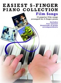 Easiest Five-Finger Piano Collection - Film Songs published by Wise
