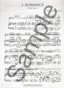 Stenhammar: Two Sentimental Romances Opus 28 for Violin published by Bosworth