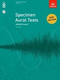 ABRSM Specimen Aural Tests Grade 8 With CD