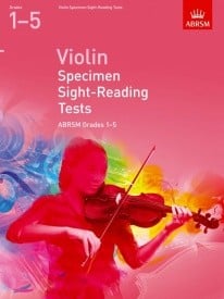 ABRSM Violin Specimen Sight-Reading Tests Grades 1 - 5